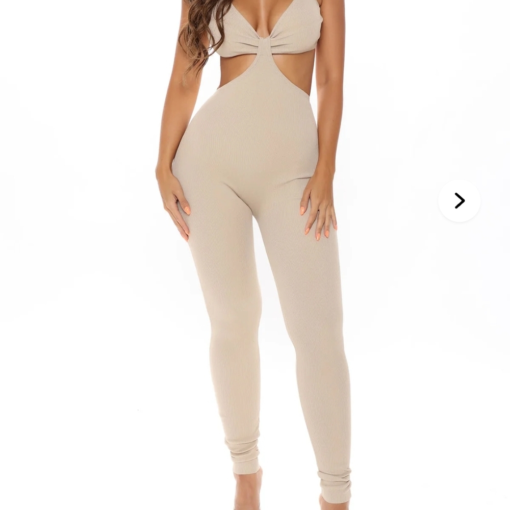 Fashion Nova Cutout Jumpsuit